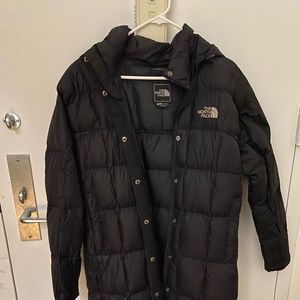 Black Northface - Long Winter Coat